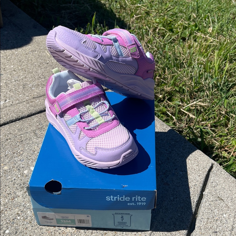 Stride Rite Lavender and Pink Kids' Sneakers